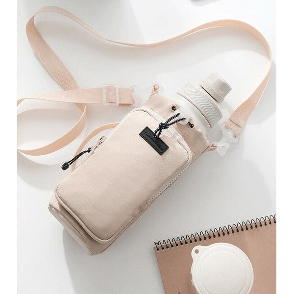 日本 LIZDAYS 防水 手機水壺隨身側背包 | 斜背水壺袋 時尚水壺袋 水壺背帶