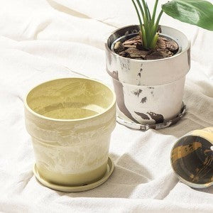 日本 posh living 再生環保花盆 3吋 4吋 5吋 | 多肉盆栽 城市花盆系列