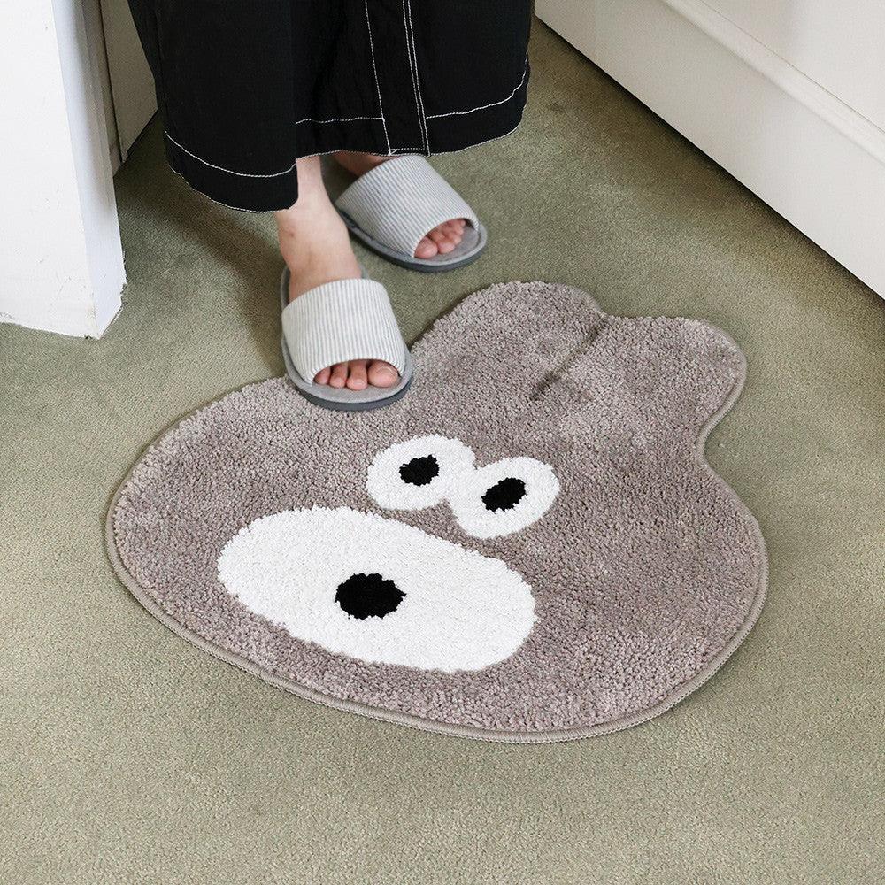韓國 Romane 早午餐兄弟 狗狗 兔兔 腳踏墊|浴室地墊 廚房腳踏墊 房間地毯