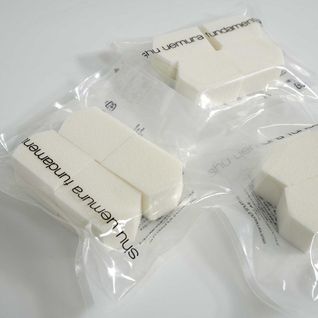 專櫃 植村秀 shu uemura 新五角 粉撲 4PCS|化妝海綿 可水洗 超服貼