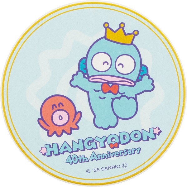 日本 三麗鷗 正版珪藻土吸水杯墊 | 硅藻土杯墊 吸水 可愛杯墊 陶瓷軟木杯墊