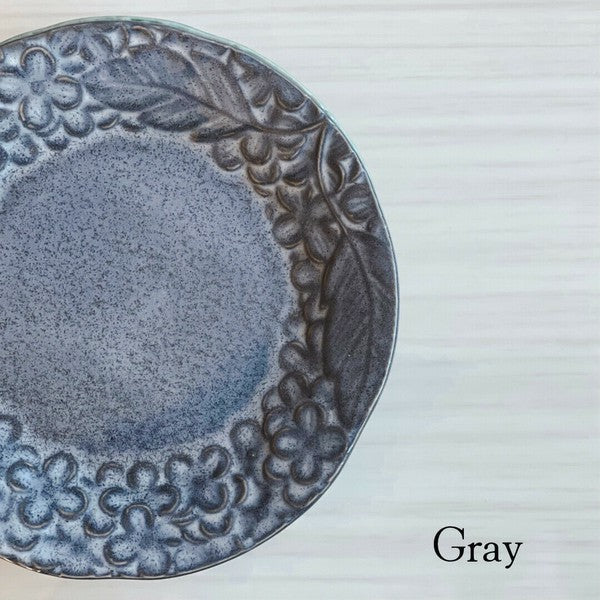 日本製 春櫻拿鐵杯盤 | 古典繡球花 咖啡杯碟 下午茶 小花浮雕 拍照道具