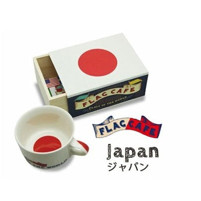 日本製 陶瓷國旗馬克杯 310ml 木盒裝 | 湯杯 旅行者 收藏 奧運 禮盒 送禮推薦