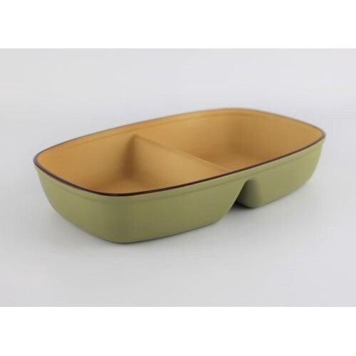 輕量 樹脂分隔盤 耐熱 耐摔│深度 211 餐盤 露營 野盤