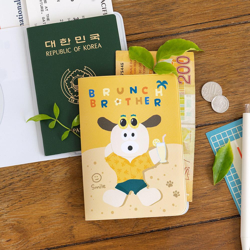 韓國 Romane Brunch Brother 早午餐兄弟 護照套 Ver.2|護照夾 護照收納
