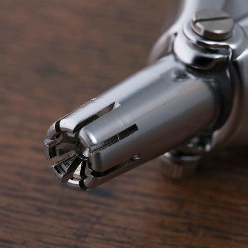 日本製 貝印 關孫六 手動旋轉鼻毛剪 HC-3513|附清潔刷 鼻毛修剪器