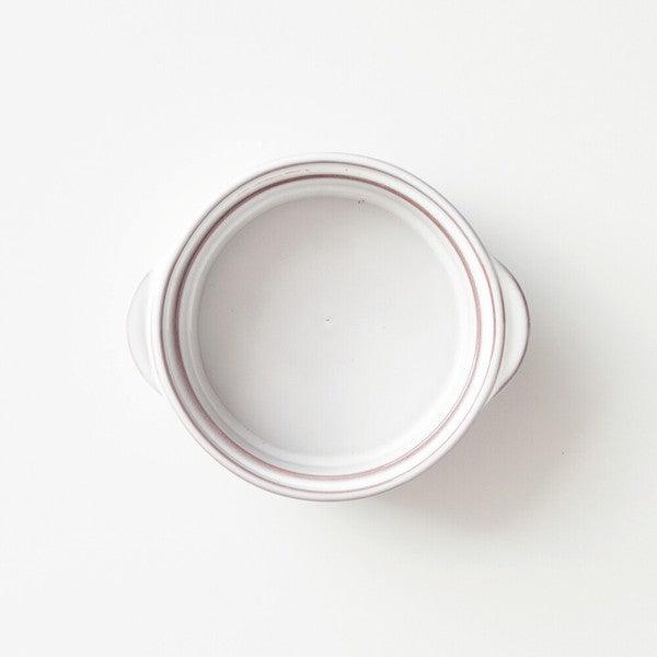 日本製 美濃燒 ROOTS Colline 法式圓點雙耳圓形烤盤 焗烤盤 14.5cm| 燉菜盤 湯碗