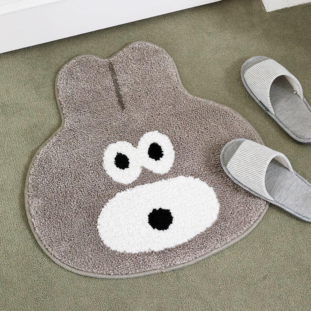 韓國 Romane 早午餐兄弟 狗狗 兔兔 腳踏墊|浴室地墊 廚房腳踏墊 房間地毯