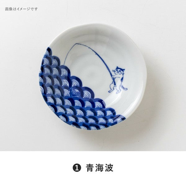 日本製 美濃燒 SHICHITA 和風貓咪碗盤 四款 | 陶瓷碗盤 漂亮的碗 貓奴 碗盤