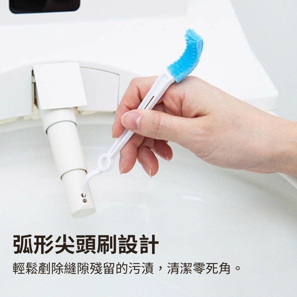 日本 Aisen 免治馬桶噴嘴刷 縫隙刷4入 | 噴頭專用清潔刷 馬桶清潔