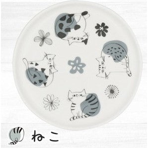 日本製 小倉陶器 Nordic 北歐風格 馬克杯 豆皿 | 飛鳥 樹葉 貓咪