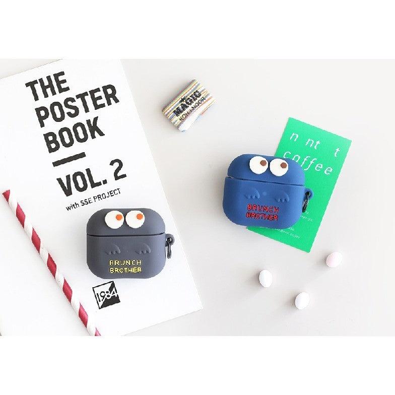 韓國 Romane 早午餐兄弟 幽靈 AirPods3矽膠保護套|耳機殼 耳機套 耳機盒