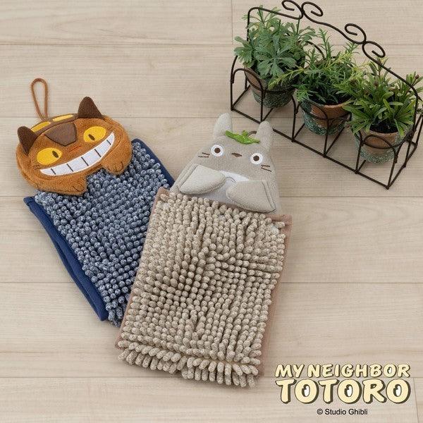 日本 宮崎駿 黑貓吉吉 龍貓 龍貓公車 可掛式 擦手巾|擦手毛巾 擦手布 魔女宅急便 豆豆龍