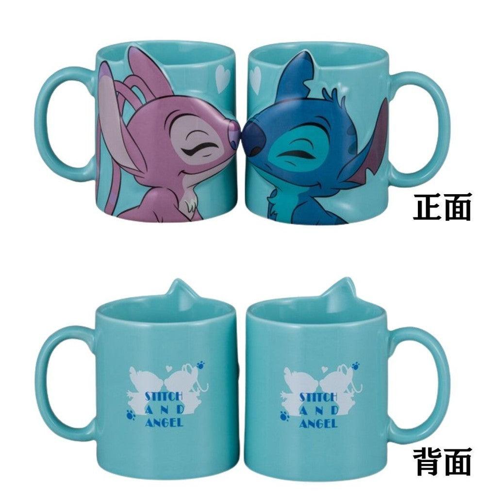 日本 史迪奇 不二家牛奶妹 湯姆貓與傑利鼠 對杯 300cc|可愛馬克杯 情侶對杯 馬克杯禮盒