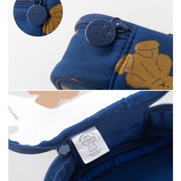 韓國 Romane 透明化裝包/鉛筆盒 | PVC化妝包 拉鍊化妝包 筆袋 小物收納包