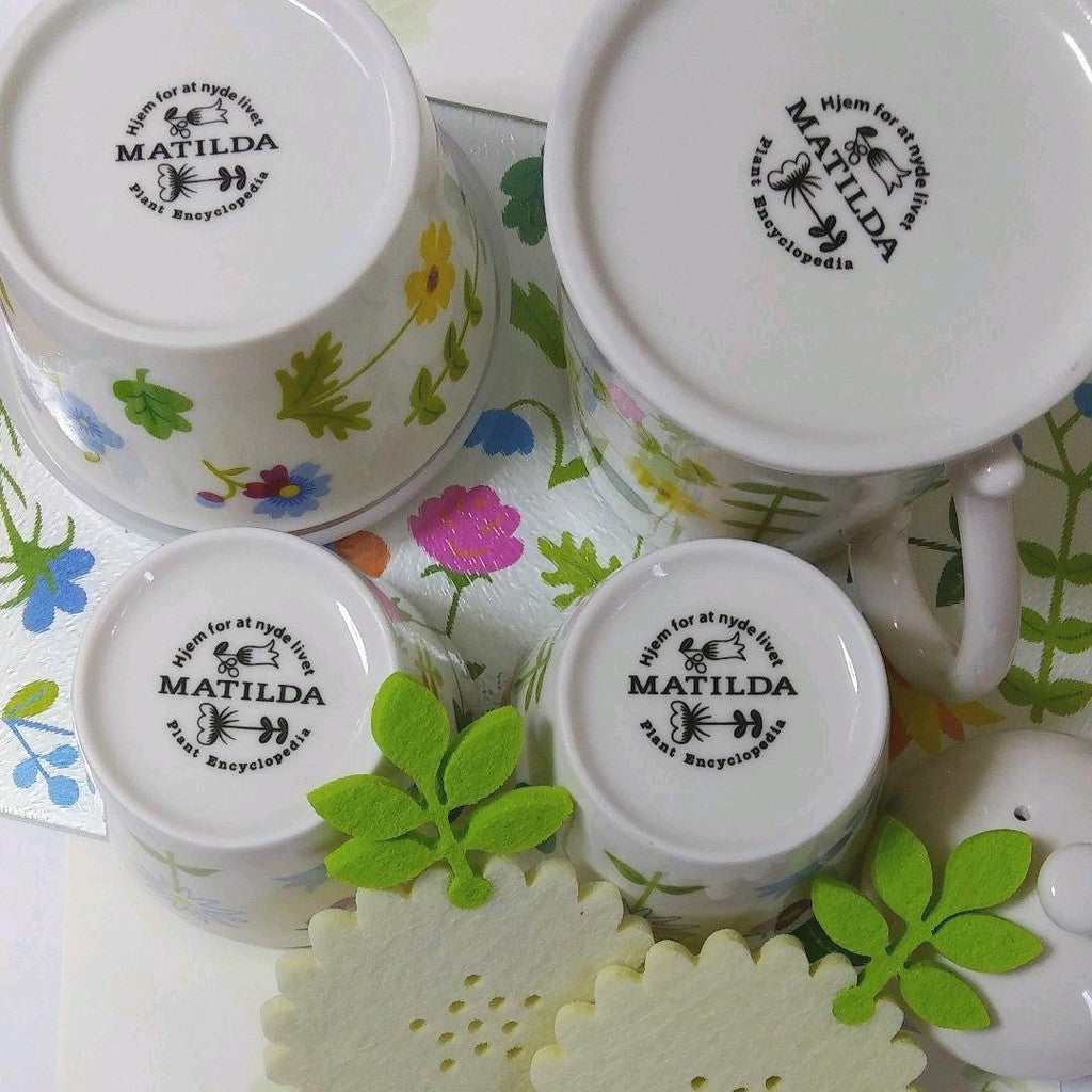 日本 Matilda A 浪漫花卉 茶壺茶具禮盒 | 下午茶組 送禮