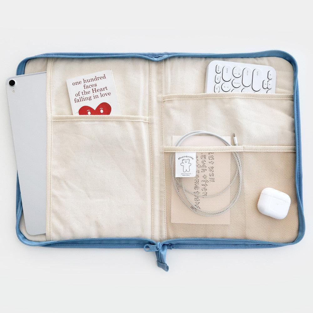 韓國 Romane 13吋筆電包 兔兔狗狗 貓咪|電腦包 ipad包 平板包