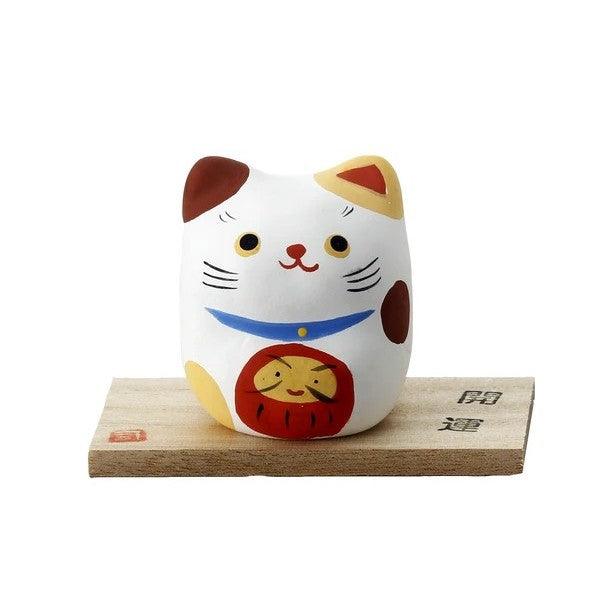 日本製 瀨戶燒 手繪陶瓷招財貓擺飾|開運小物 入宅禮 招財擺件