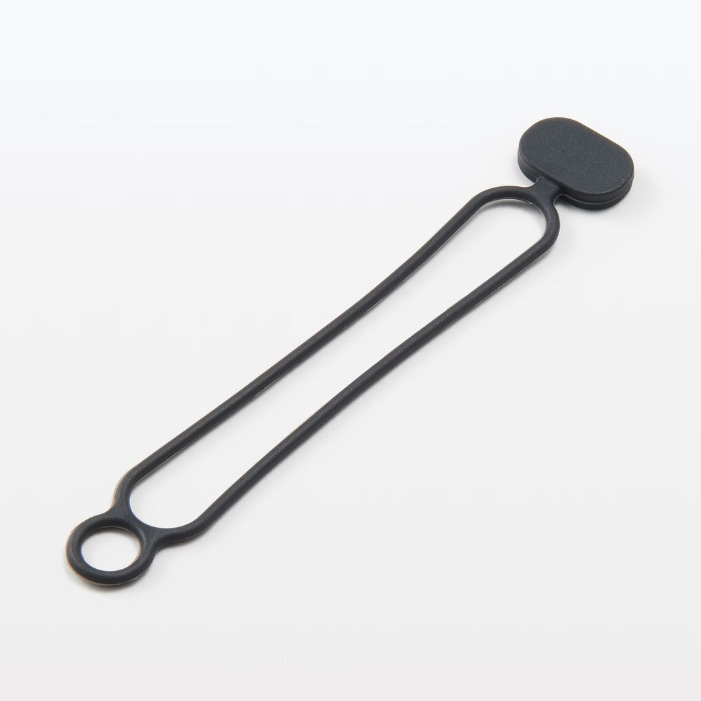 日本 無印良品 多功能矽膠束帶 12入 束線帶 束帶條 矽膠束帶 電線收納 理線器