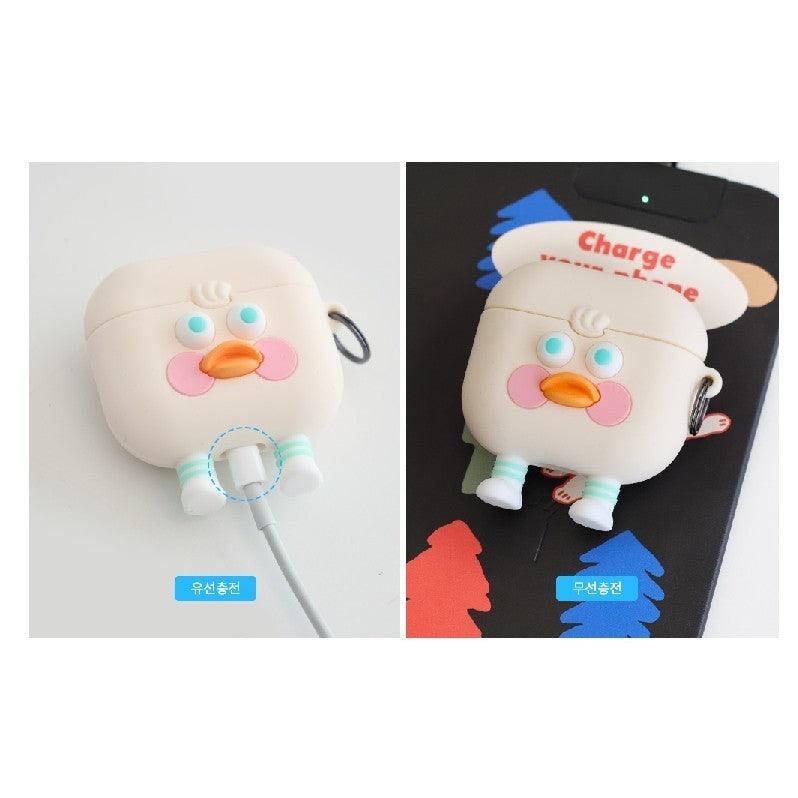 韓國 Romane 早午餐兄弟 吐司 鴨子 AirPods3 矽膠保護套|耳機保護套 韓國耳機殼