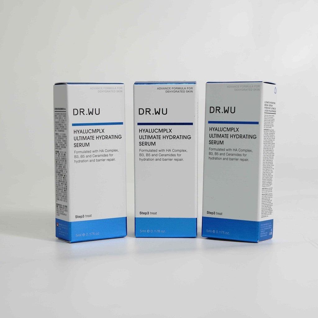 醫美 DR.WU 玻尿酸保濕修復精華液 5ml|敏弱肌適用 保養品小樣 保濕 舒緩 修復