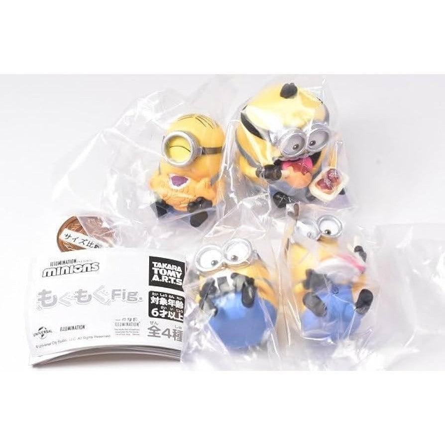 日本 T-ARTS 小小兵嚼嚼公仔扭蛋| Bob Kevin Stuart Otto 蛋糕裝飾 公仔