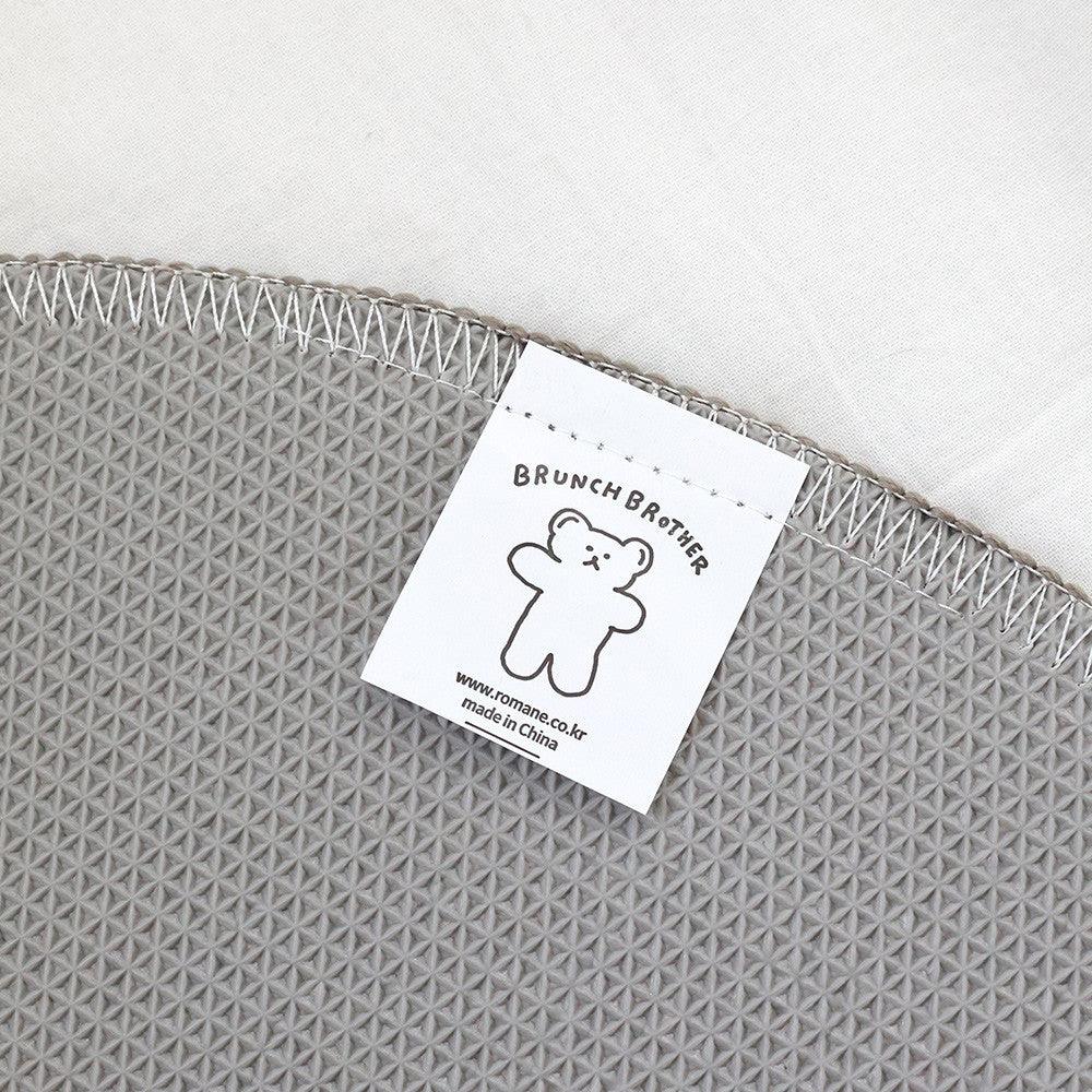 韓國 Romane 早午餐兄弟 狗狗 兔兔 腳踏墊|浴室地墊 廚房腳踏墊 房間地毯