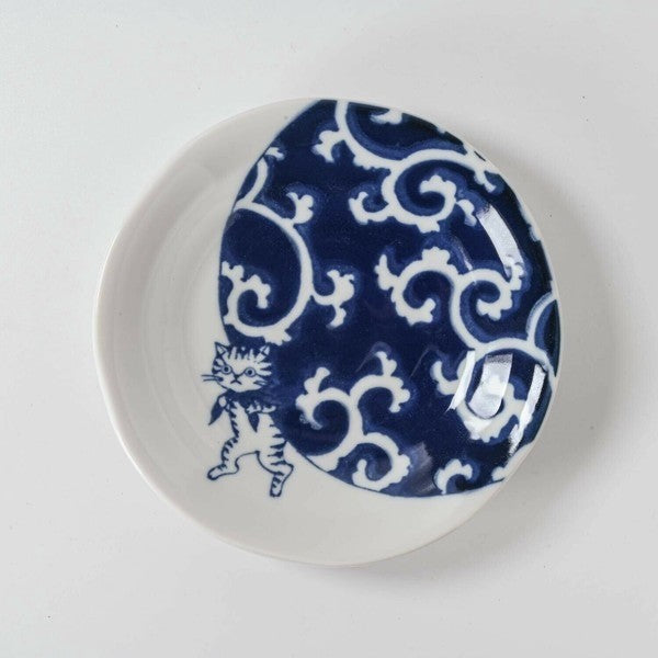 日本製 美濃燒 SHICHITA 和風貓咪碗盤 四款 | 陶瓷碗盤 漂亮的碗 貓奴 碗盤