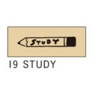 日本製 Stamp Marche 木頭手帳印章 多款 | 子彈筆記 手帳素材 木質印章