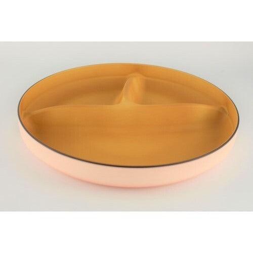 輕量 樹脂分隔盤 耐熱 耐摔│深度 211 餐盤 露營 野盤