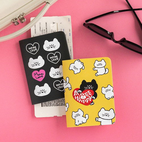 韓國 Romane 護照套 | Brunch Brother 護照夾 護照收納 PVC折疊護照套