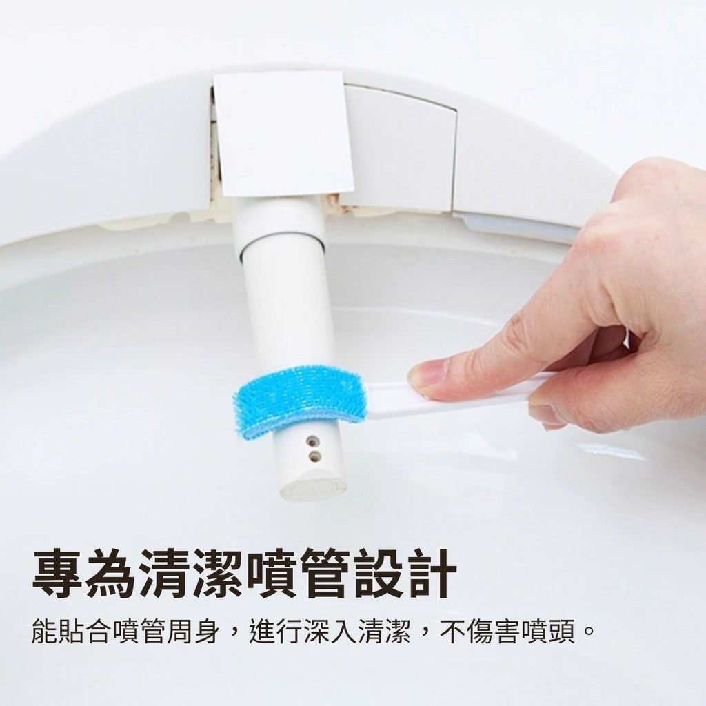 日本 Aisen 免治馬桶噴嘴刷 縫隙刷4入 | 噴頭專用清潔刷 馬桶清潔