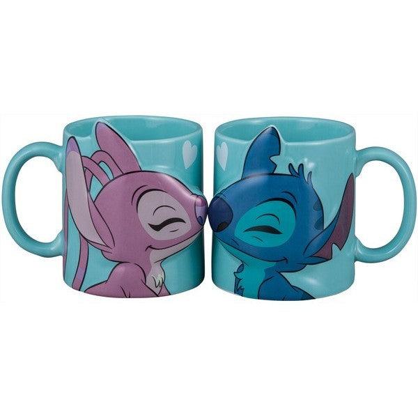 日本 史迪奇 不二家牛奶妹 湯姆貓與傑利鼠 對杯 300cc|可愛馬克杯 情侶對杯 馬克杯禮盒