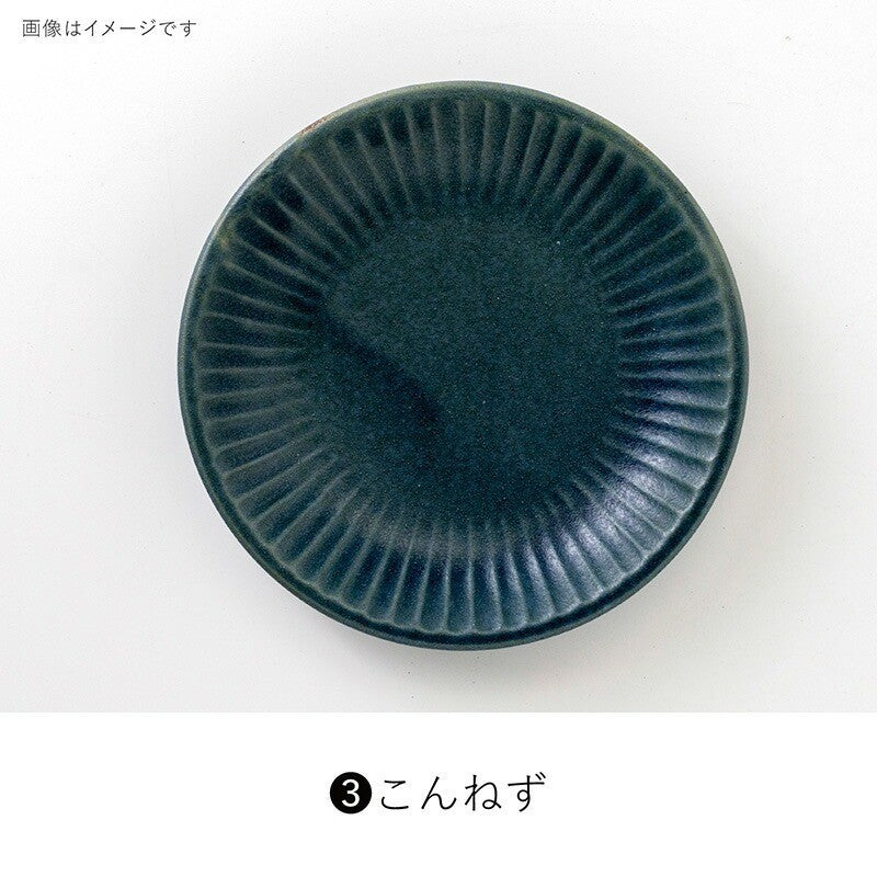 日本製 tetote 窯變不規則紋理盤15 / 21公分 | 圓盤 淺盤 日式盤