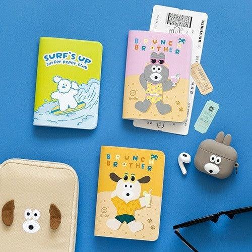 韓國 Romane Brunch Brother 早午餐兄弟 護照套 Ver.2|護照夾 護照收納