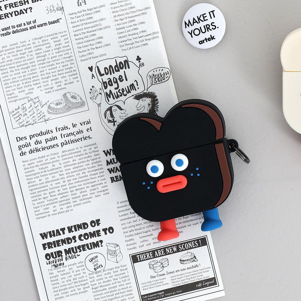 韓國 Romane 早午餐兄弟 吐司 鴨子 AirPods3 矽膠保護套|耳機保護套 韓國耳機殼