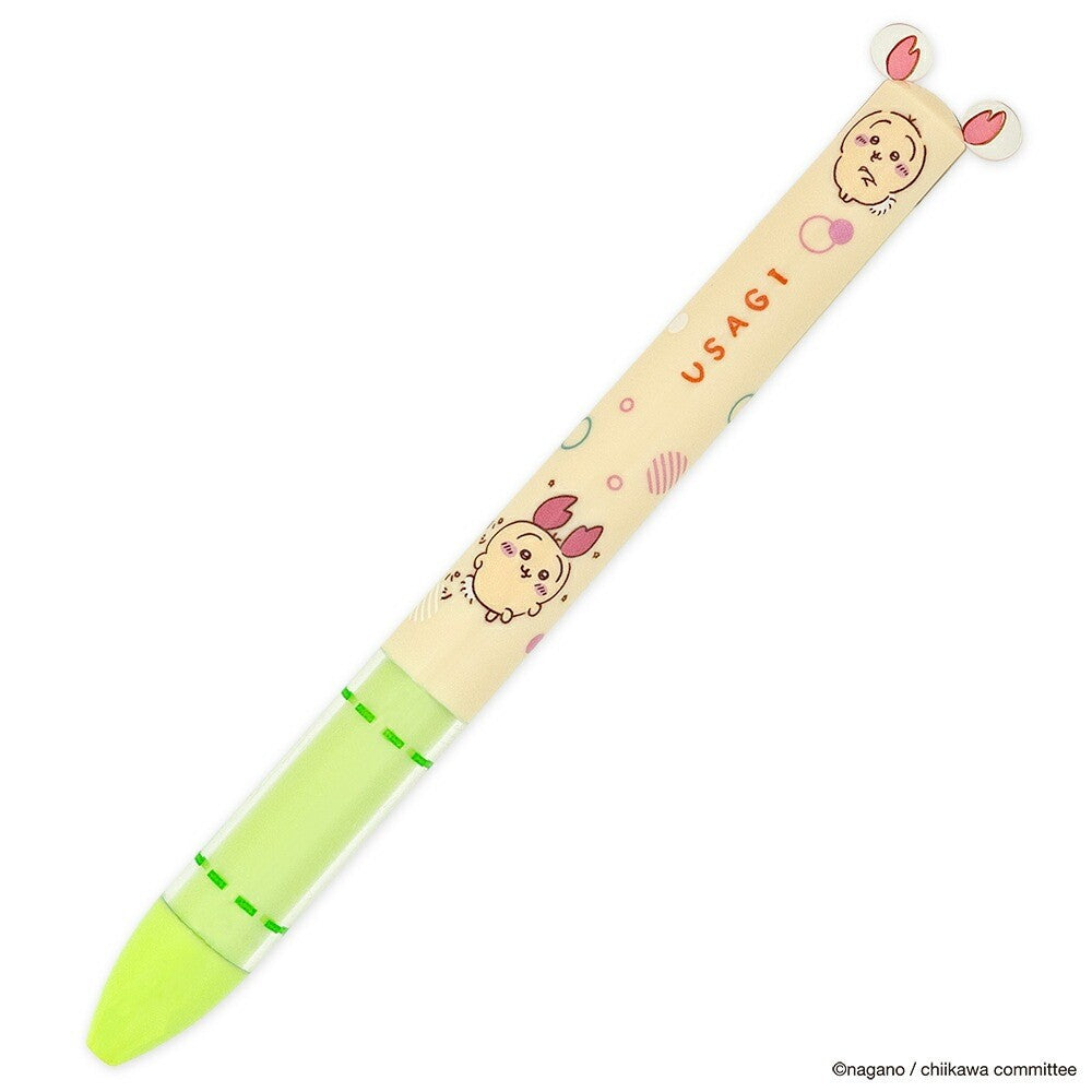 日本製 funbox 吉伊卡哇雙色原子筆0.7mm | 小八 烏薩奇 按壓筆