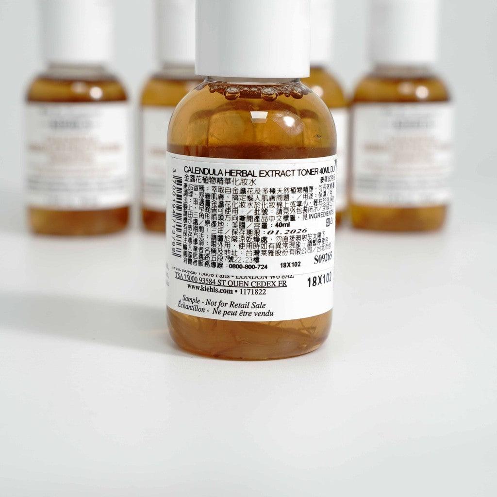 專櫃小樣 契爾氏 KIEHL'S 金盞花植物精華化妝水 40ml|不含酒精 濕敷化妝水 抗痘 縮小毛孔 退泛紅