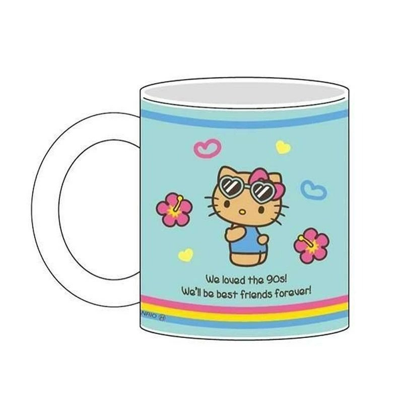 日本直送 Hello Kitty 日燒系列烤焦Kitty 馬克杯 兩色可選 | 曬黑Kitty 杯子