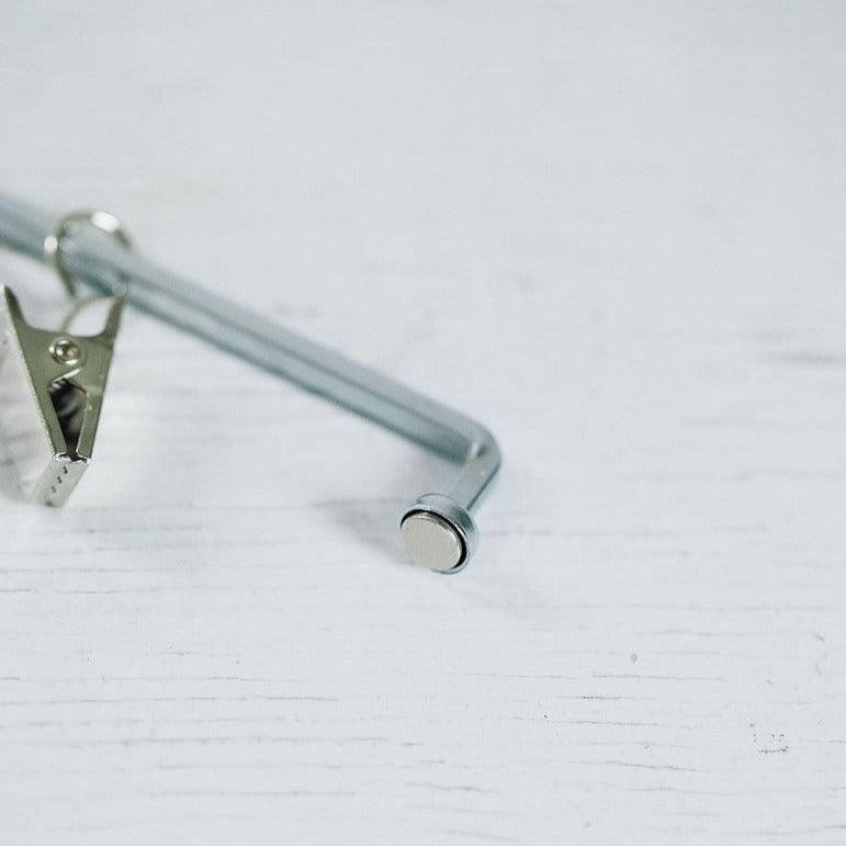 日本 DULTON 3夾磁吸式收納夾|菜單夾 帳單夾 發票夾 磁鐵夾