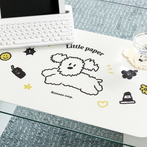 韓國 Romane 可愛插圖電腦桌墊 | 餐墊 滑鼠墊 電腦桌墊 辦公桌墊 書桌墊