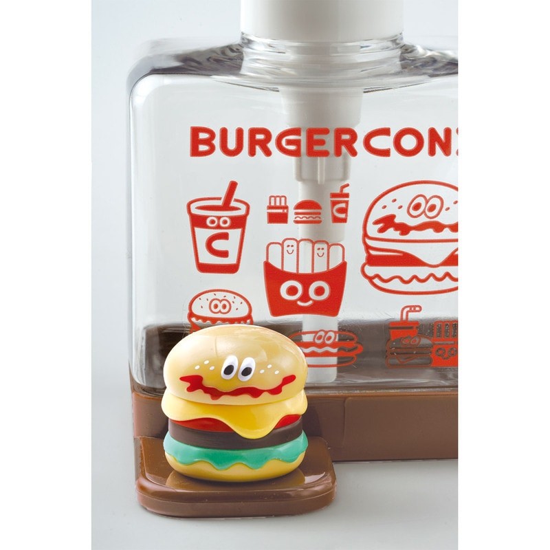 SKATER 洗手分裝瓶︱薯條漢堡 洗手乳 250ml 按壓瓶