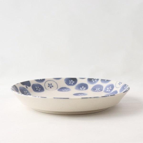 日本製 美濃燒 蔬果系列造型陶瓷餐盤 14cm|水果盤 圓盤 點心盤