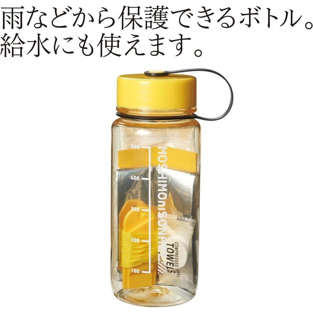 日本直送 7合1防災瓶 緊急避難包 Mochigoo 防災 地震避難 戶外 車用 便攜 保溫毯 壓縮毛巾