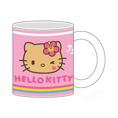 日本直送 Hello Kitty 日燒系列烤焦Kitty 馬克杯 兩色可選 | 曬黑Kitty 杯子