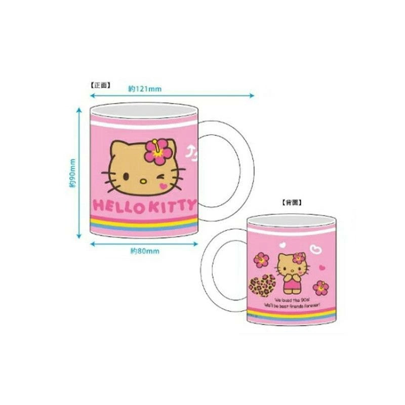 日本直送 Hello Kitty 日燒系列烤焦Kitty 馬克杯 兩色可選 | 曬黑Kitty 杯子