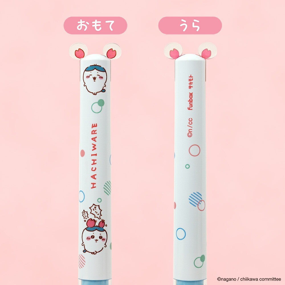 日本製 funbox 吉伊卡哇雙色原子筆0.7mm | 小八 烏薩奇 按壓筆