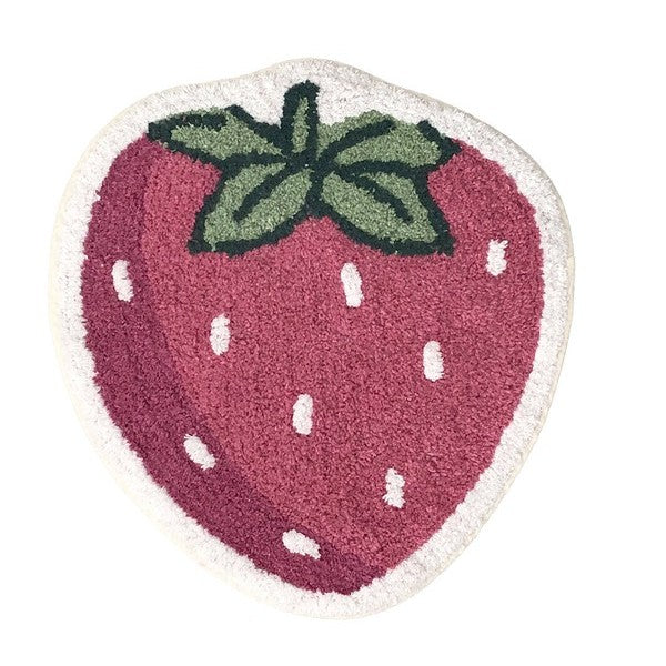 日本 Joujoulier 太可愛水果地墊 椅墊 | 2025春夏新品 玄關 臥室 腳踏墊