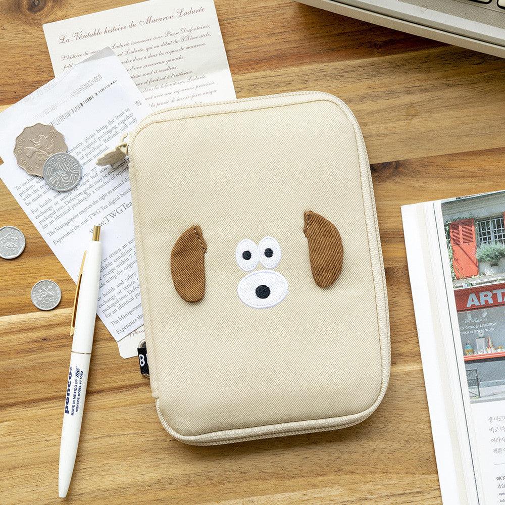 韓國 Romane 早午餐兄弟 狗狗 兔兔 護照包|護照套 護照收納包 護照錢包