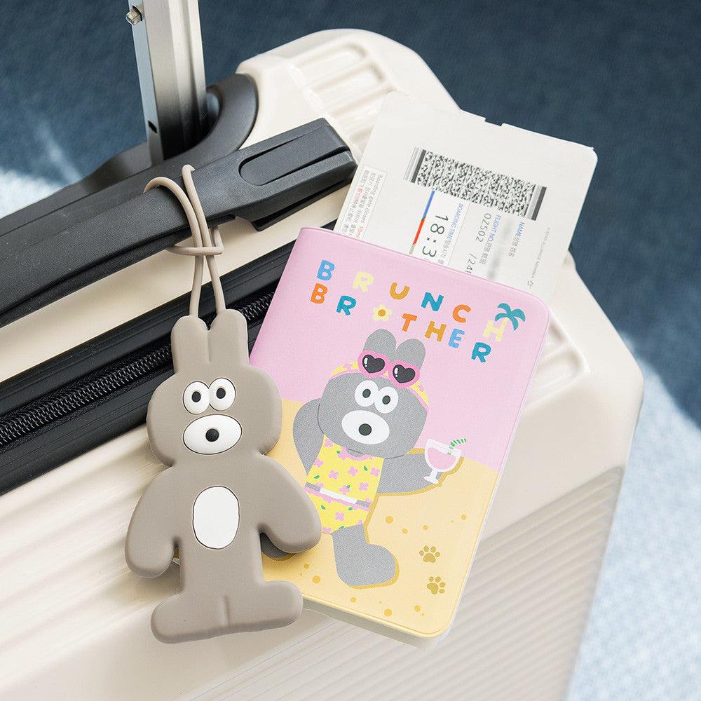 韓國 Romane Brunch Brother 早午餐兄弟 護照套 Ver.2|護照夾 護照收納